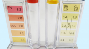 余氯、PH值二合一測試盒